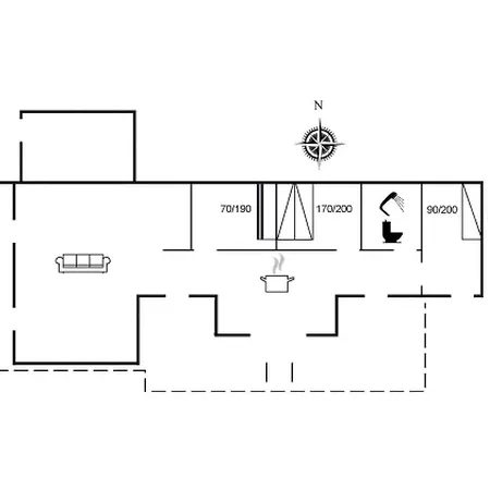 Nyaraló Ellenora - 1-7km From The Sea By Interhome